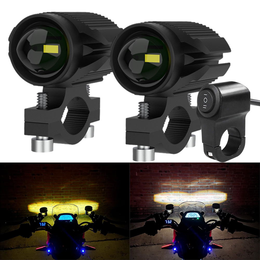 Fari a LED aggiuntivi per lamp - Universal Motorcycle Led Headlight Projector recensione e prezzo