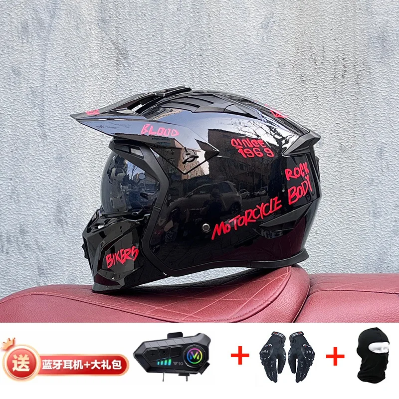 Casco Bluetooth Orz Casco inte - Full Face Motorcycle Helmet With Bluetooth recensione e prezzo