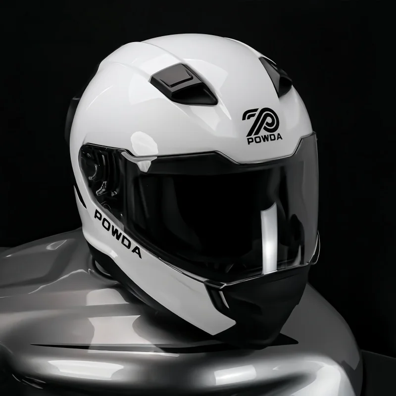 Casco integrale unisex per mot - Dual Visor Motorcycle Racing Helmet recensione e prezzo