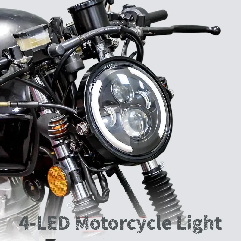 TCYATO, faro a LED da 50 W, 7  - Universal Motorcycle Led Headlight Projector recensione e prezzo