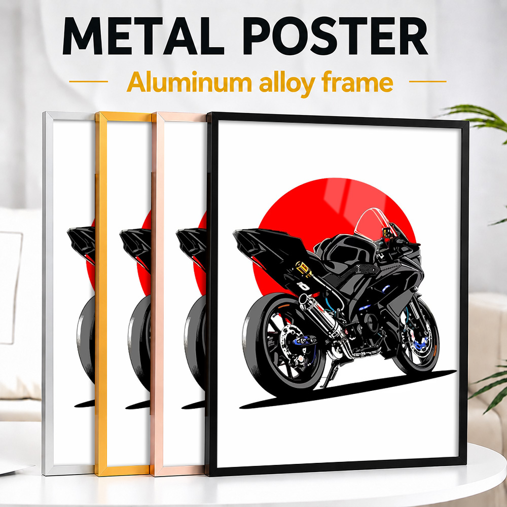 Poster in metallo alluminio co - Riding Gear recensione e prezzo