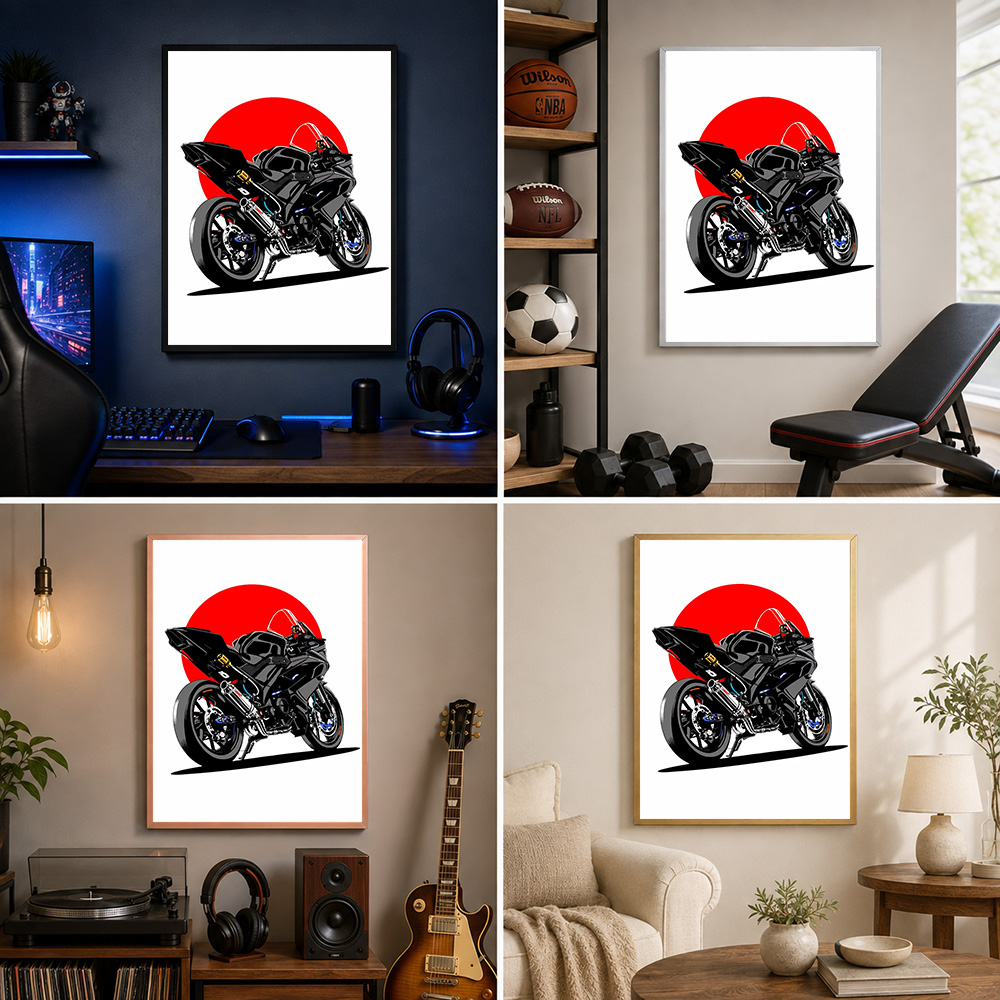 Poster in metallo alluminio co - Riding Gear recensione e prezzo